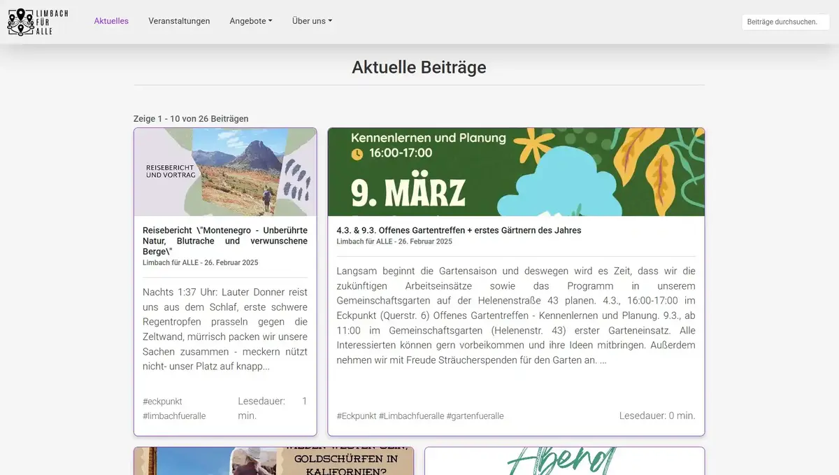 Mockup von Limbach für Alle